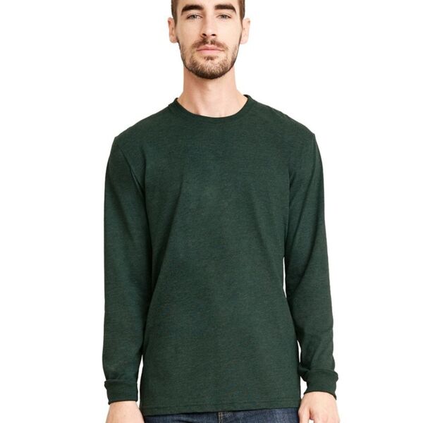 Unisex Sueded Long Sleeve T-Shirt Thumbnail
