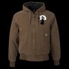 Men's Tall Cheyenne Boulder Cloth™ Hooded Jacket with Tricot Quilt Lining Thumbnail